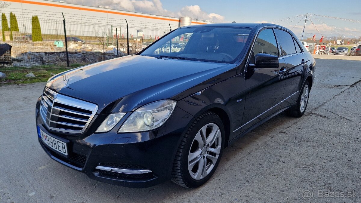 Mercedes-Benz E trieda Sedan 350 CDI BlueEFFICIENCY Avantgar