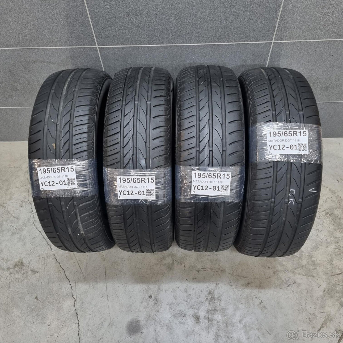 Letné pneumatiky 195/65 R15 MATADOR DOT1118