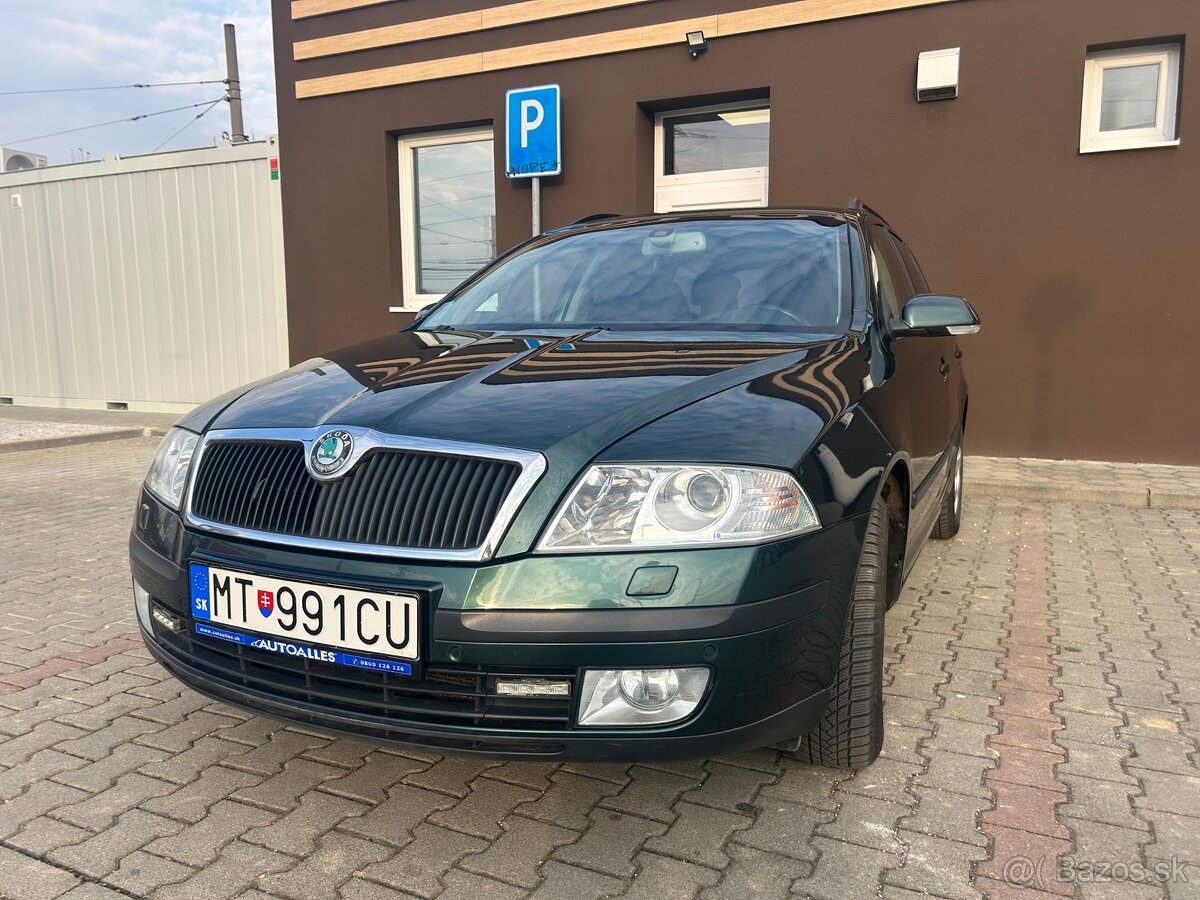 Škoda Octavia II 2.0 tDi 189tis. km 6qv.