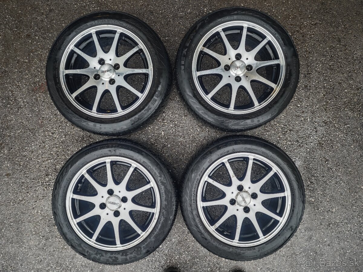 Disky Dezent 4x100 R15 zimné pneumatiky Nexen