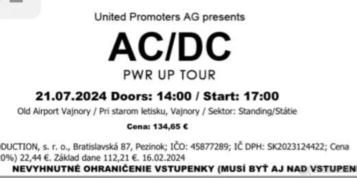 AC/DC Bratislava