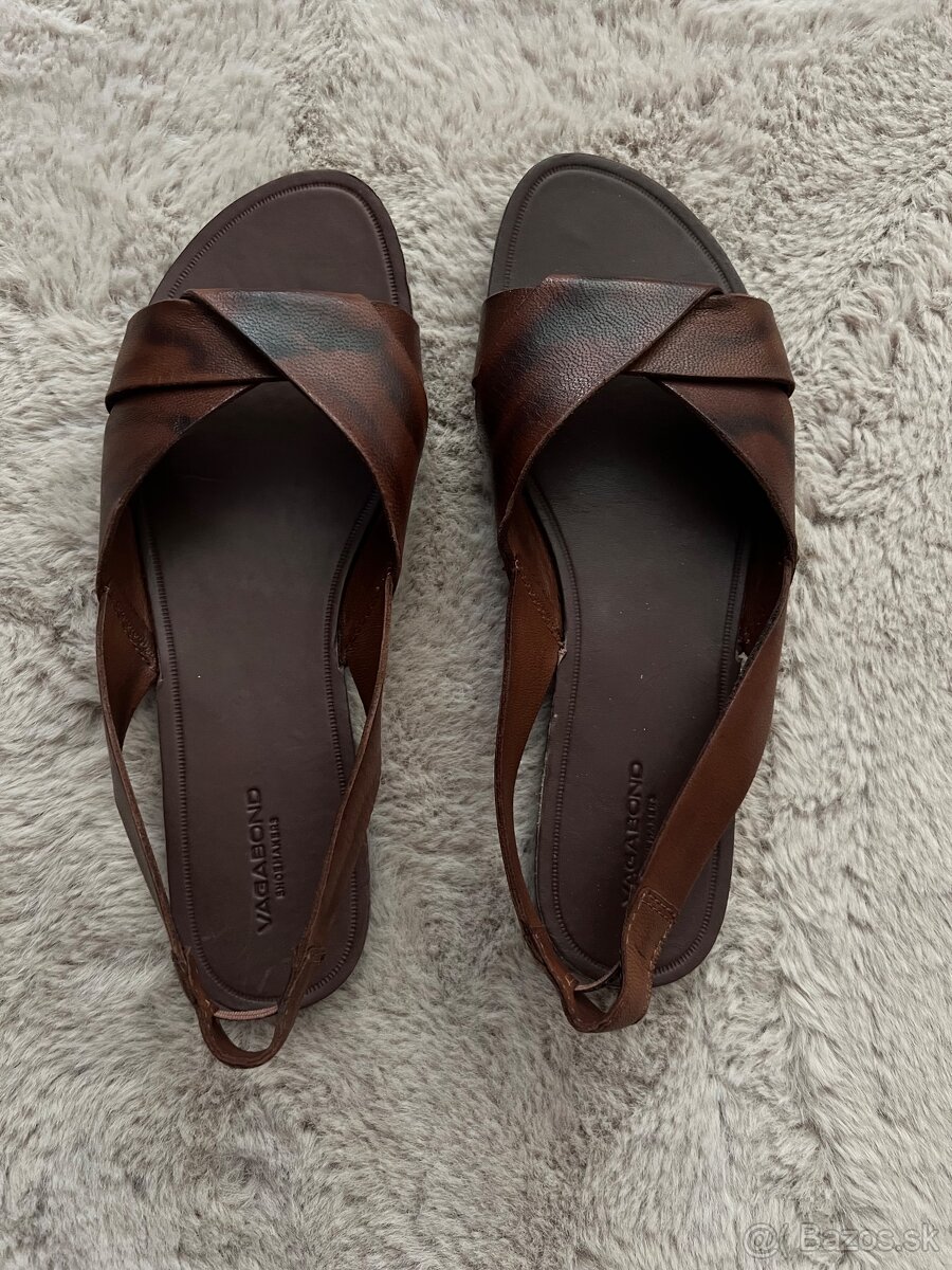Kožené sandále