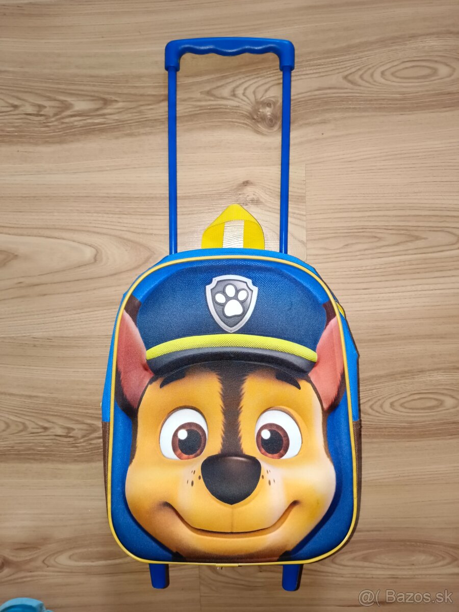 Detsky batoh na kolieskach Paw Patrol