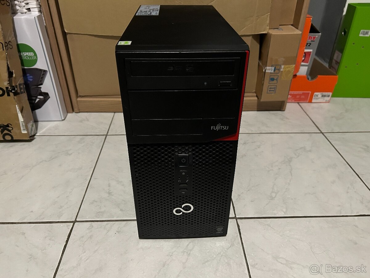 FUJITSU ESPRIMO P420 - INTEL i5, 8GB RAM, 128GB SSD+HDD, AMD