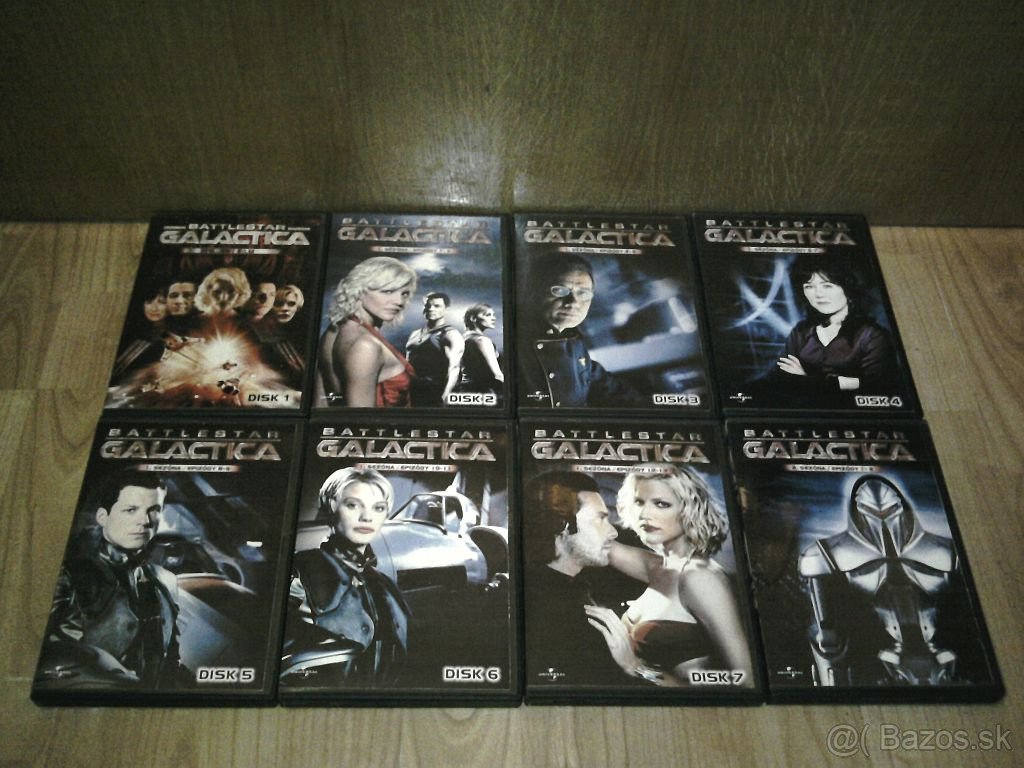 Predám originálne DVD seriálu Battlestar Galactica