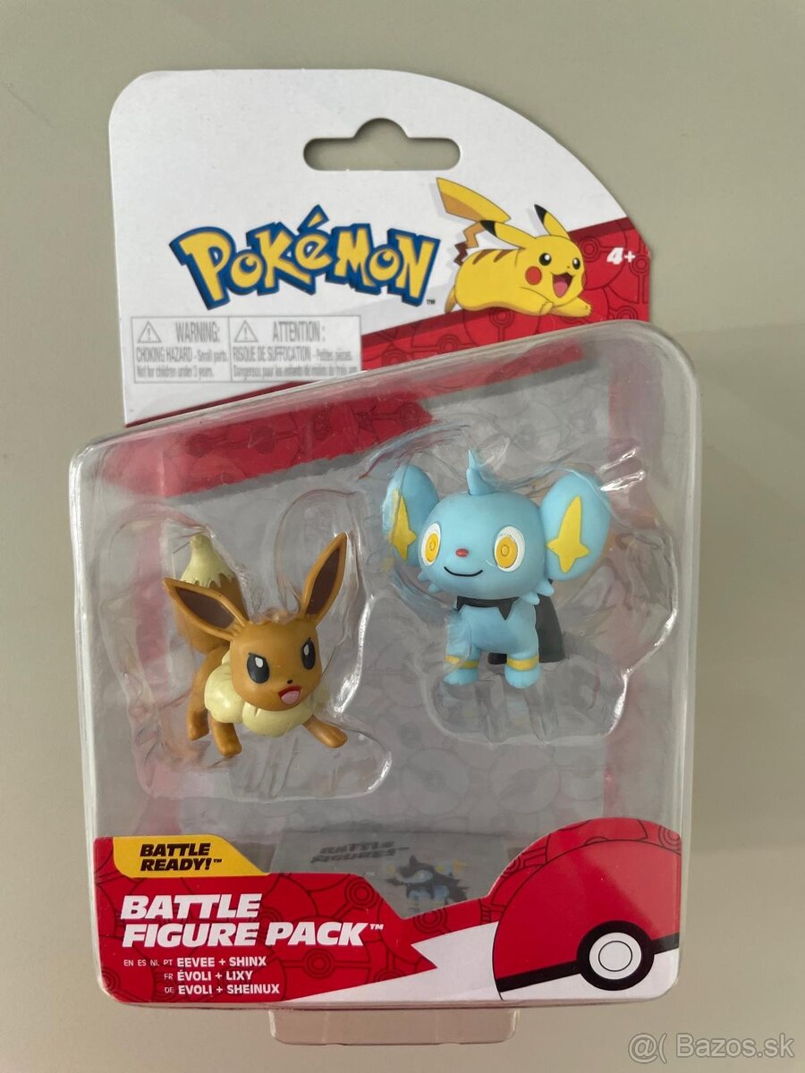 Pokémon figure Eevee+Shinx