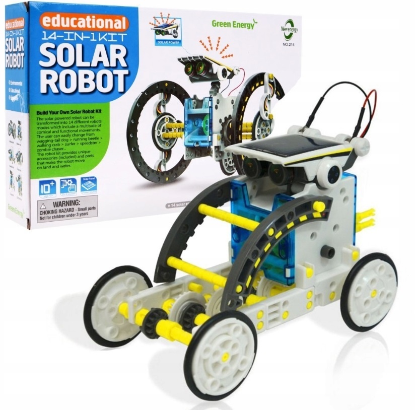 SolarBot 14v1 - Multifunkčná solárna stavebnica