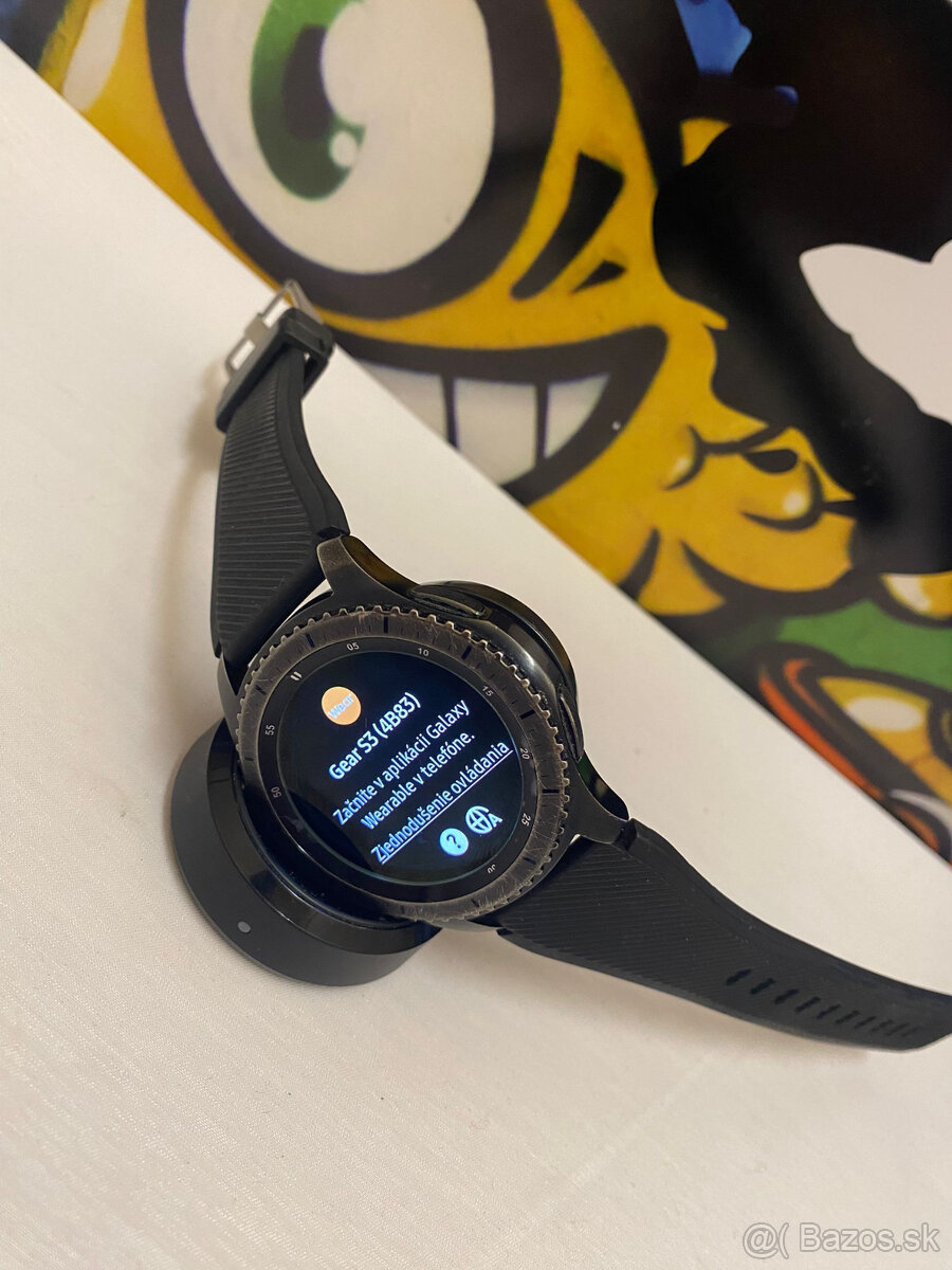 Samsung Gear S3 cierna