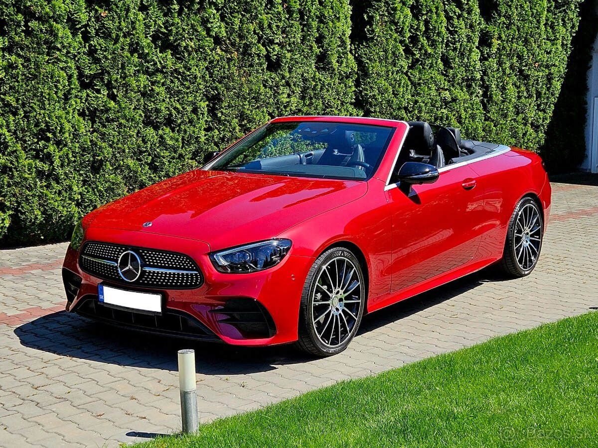 Predám Mercedes E Kabriolet cabriolet 220d AMG v záruke