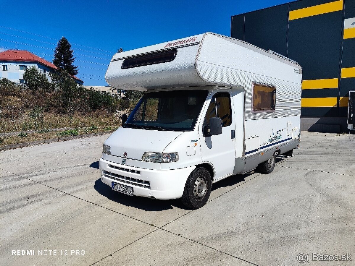 Fiat Ducato 2.8JTD 90kw(122PS) , DETHLEFFS GLOBETROTTER