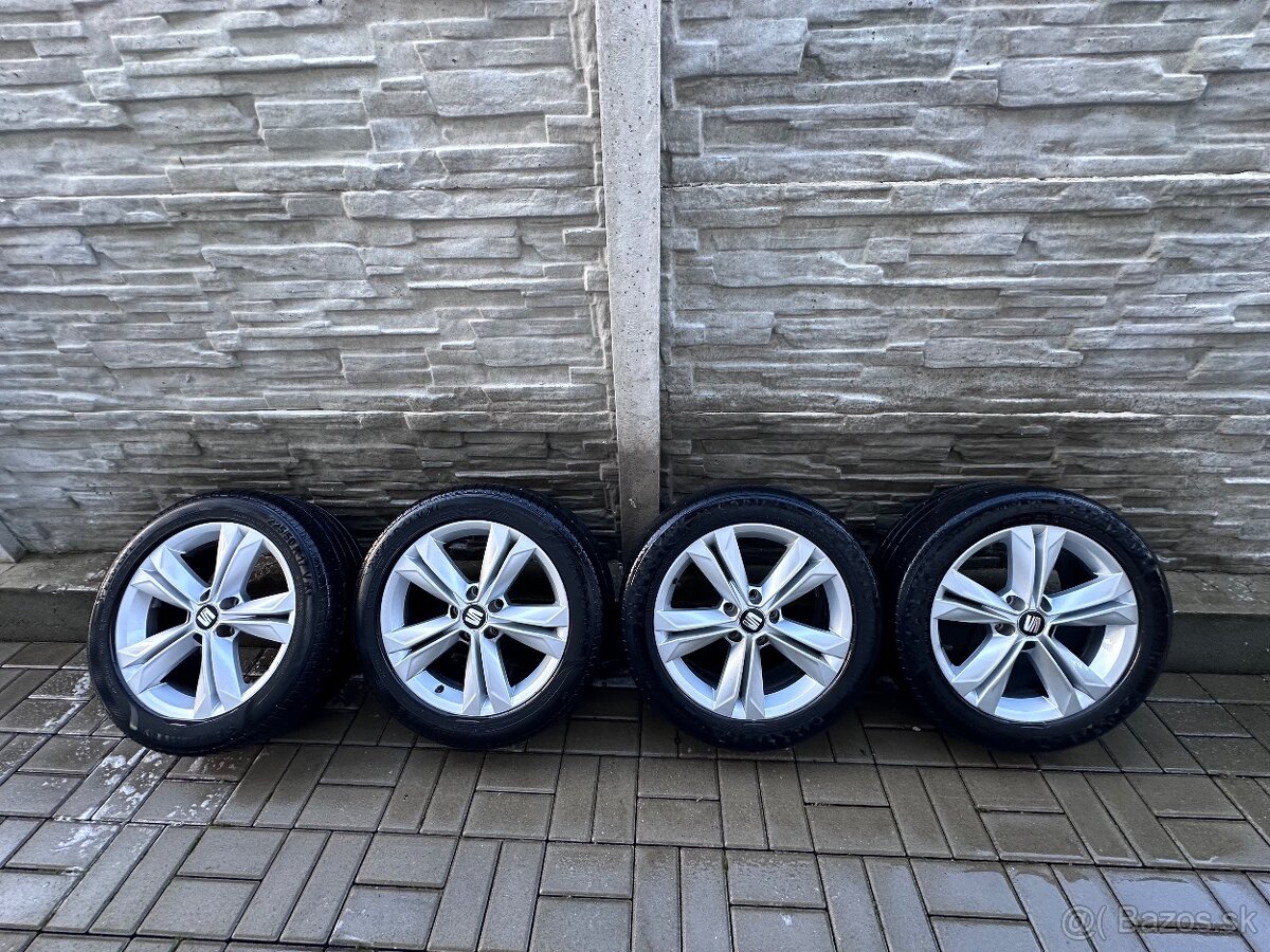 Elektróny R 17 - 5x112 + letné pneumatiky 225/50 R17