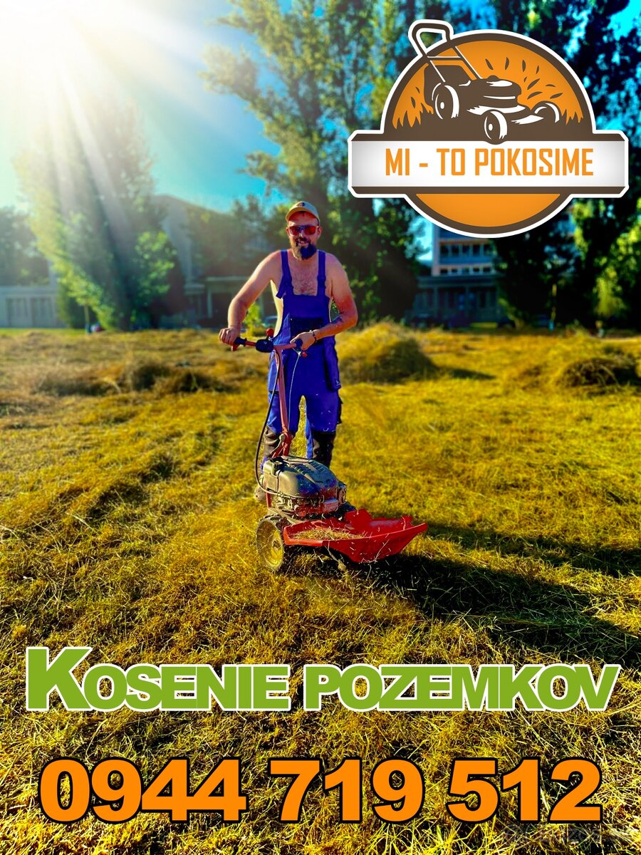 Ponúkame kosenie a čistenie pozemkov