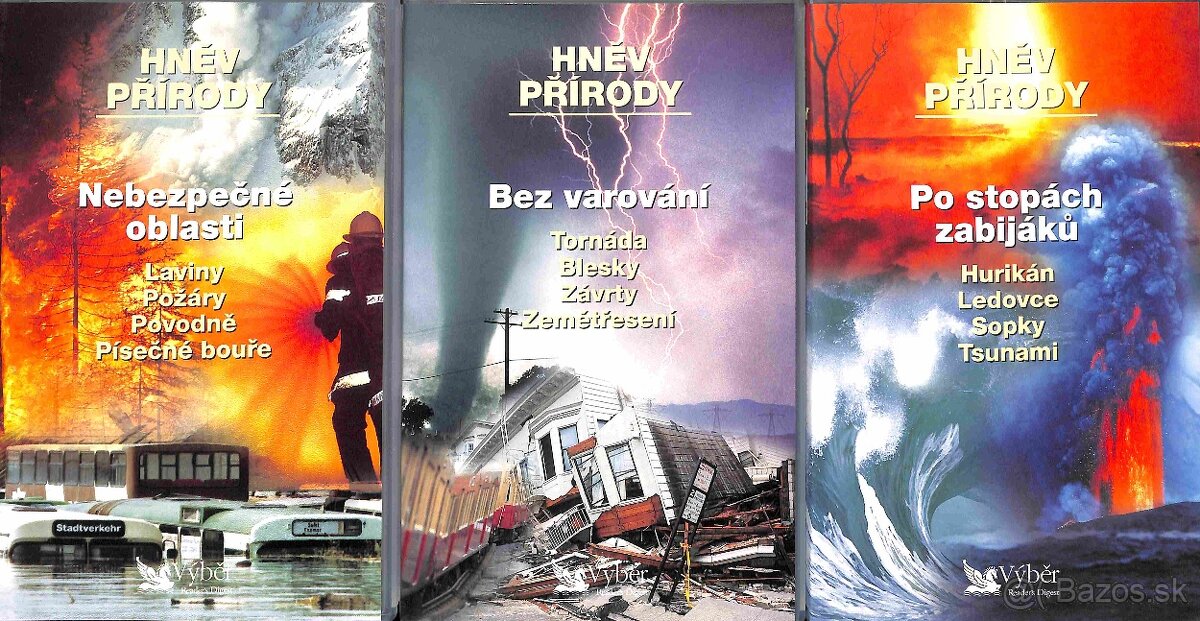 3 VHS - Hněv přírody