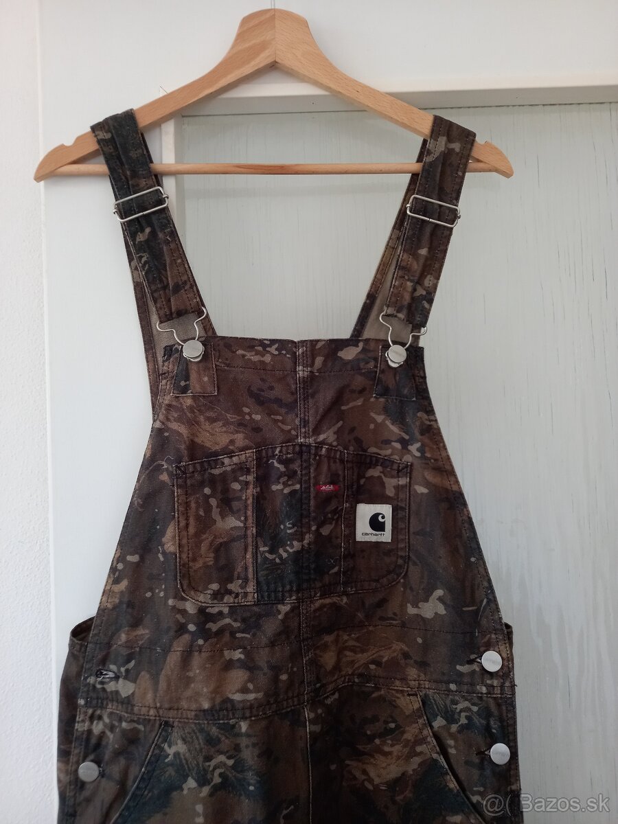 Carhartt camo overall women