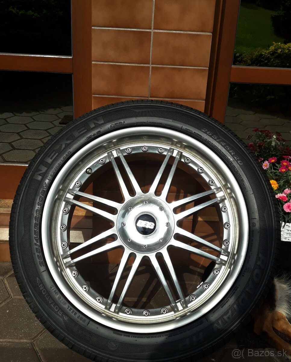 alu R20 5x112, pneu 265/45, Mercedes GLC + GLE + R + M