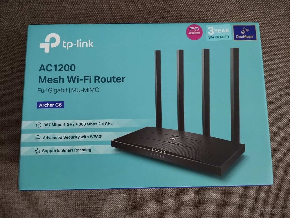 Router tp-link AC1200 Archer C6