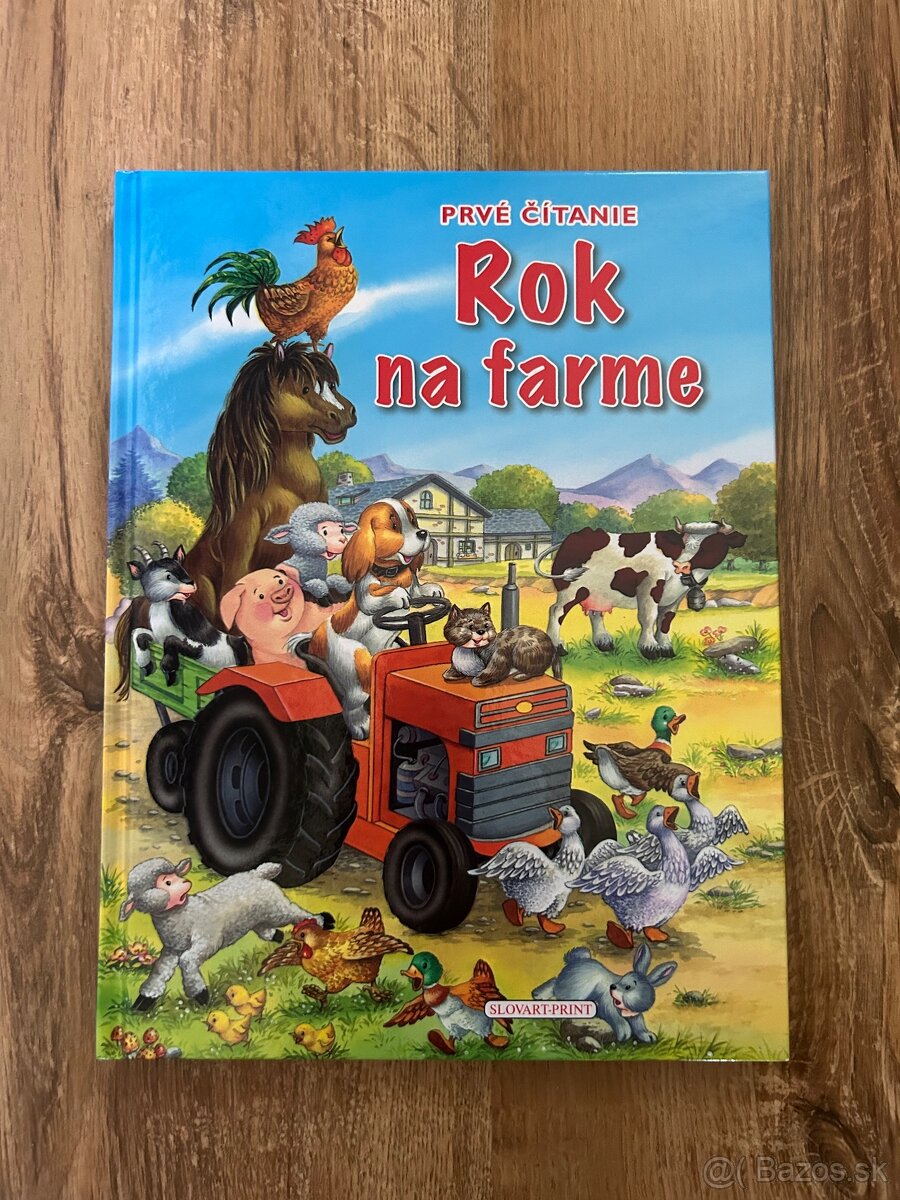 Kniha Rok na farme pre prvé čítanie