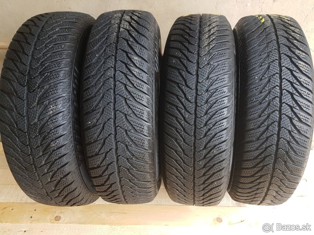 Predám 4x zimné pneumatiky Matador Sibír Snow  165/70 r14