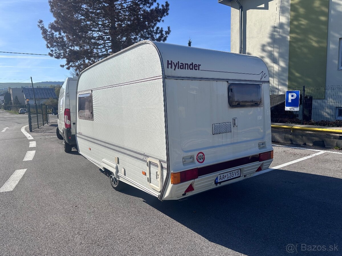 HYLANDER 380, 3 miestny, predstan ,Mover, karavan