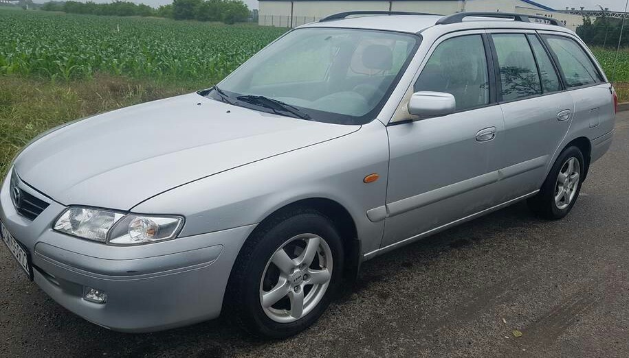 Mazda 626 kombi 2.0 ditd rok 2001  strieborná farba