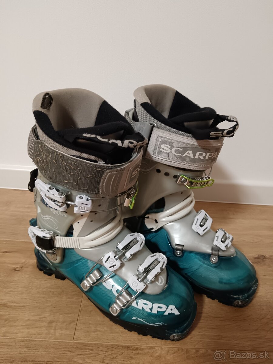 Lyziarky na skialp zn. Scarpa 245/288