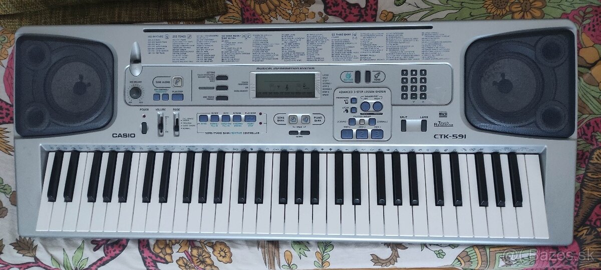 Predám klávesy Casio CTK-591