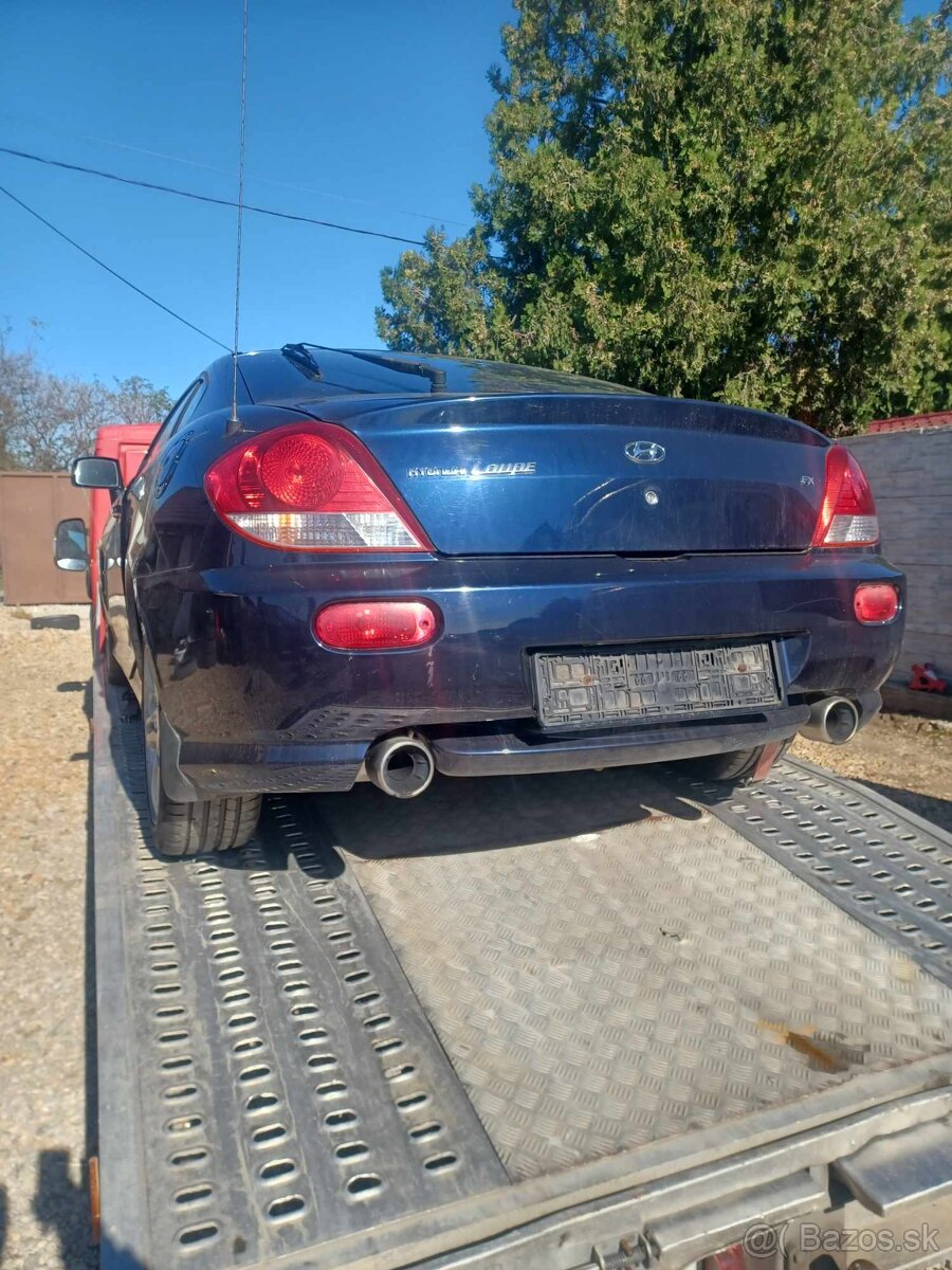 Rozpredám Hyundai Coupe 2.0 105kw G4GC