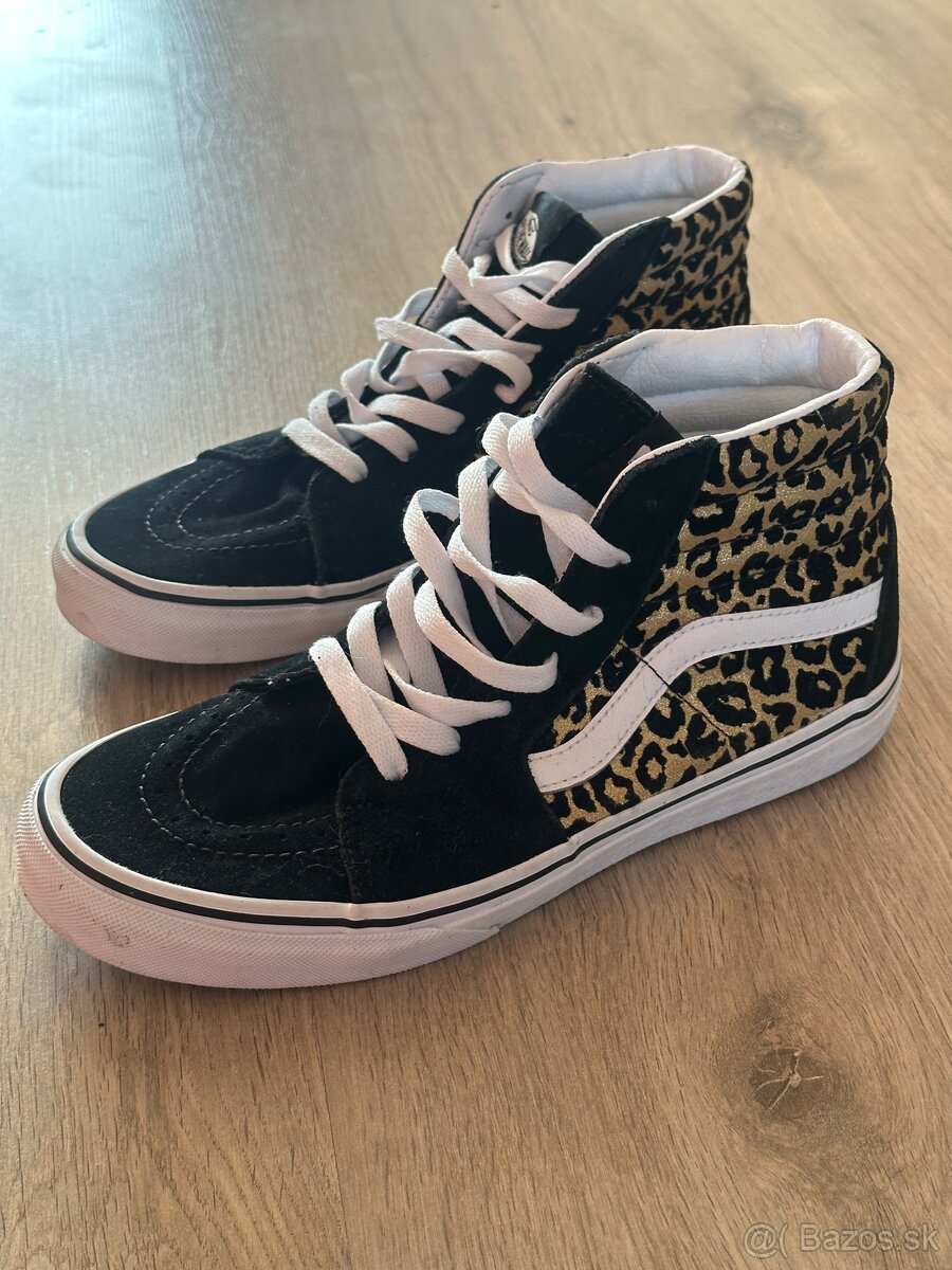 Vans Sk8-Hi Leopard Print - Veľkosť 38.5