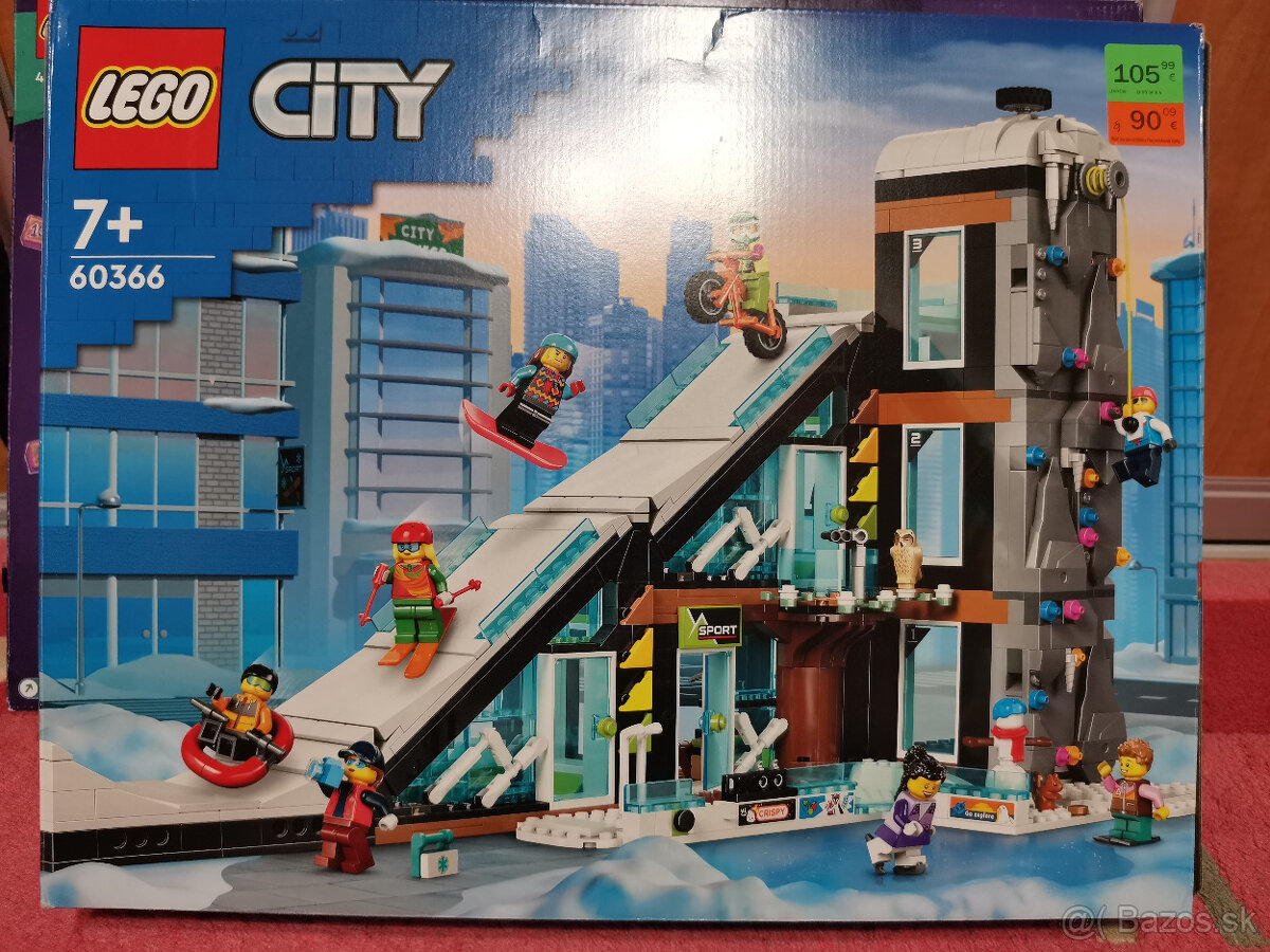 LEGO City 60366 Lyžiarsky a lezecký areál