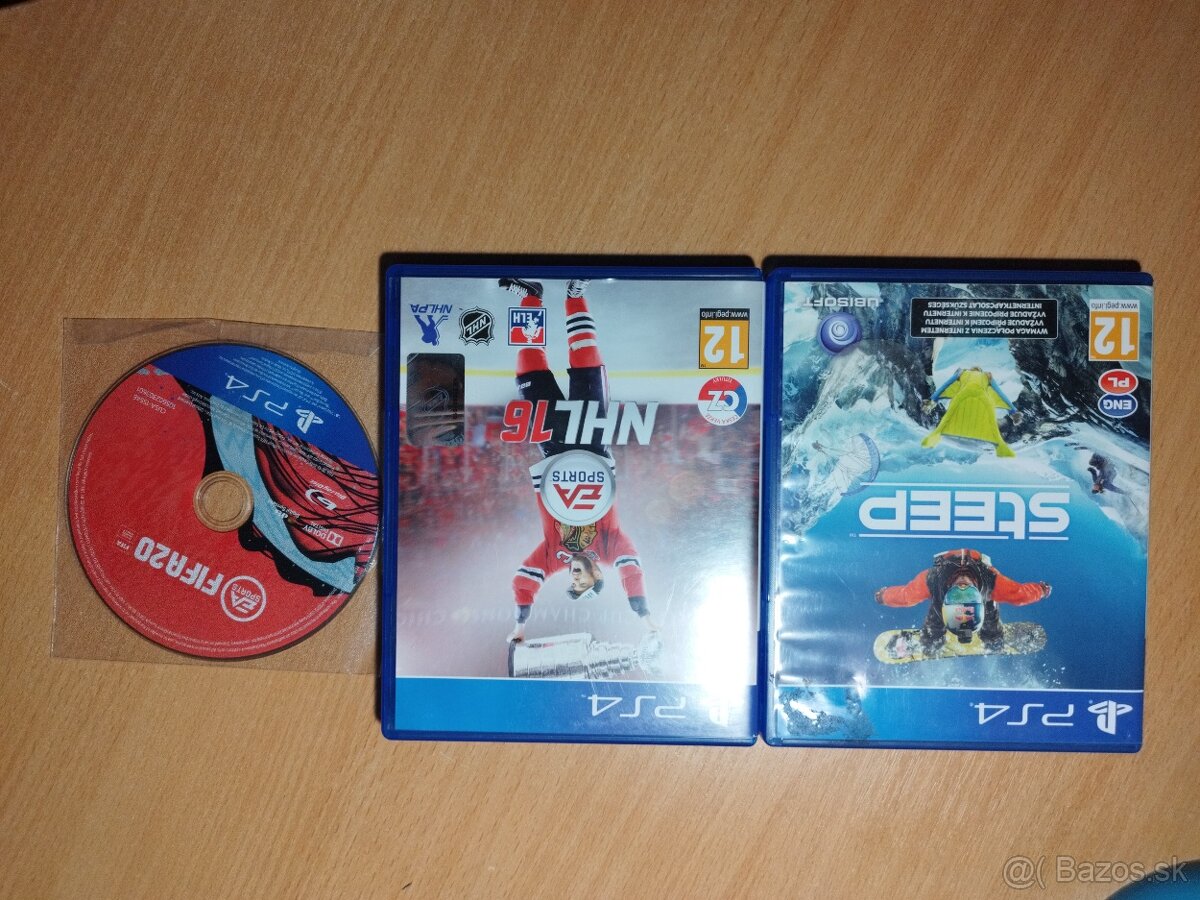 Predám hry na playstation 4