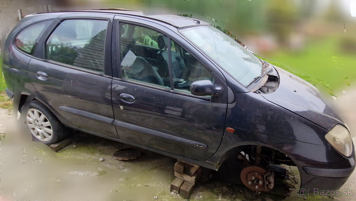 Renault Scenic 1,9 dci 88kw náhradné diely