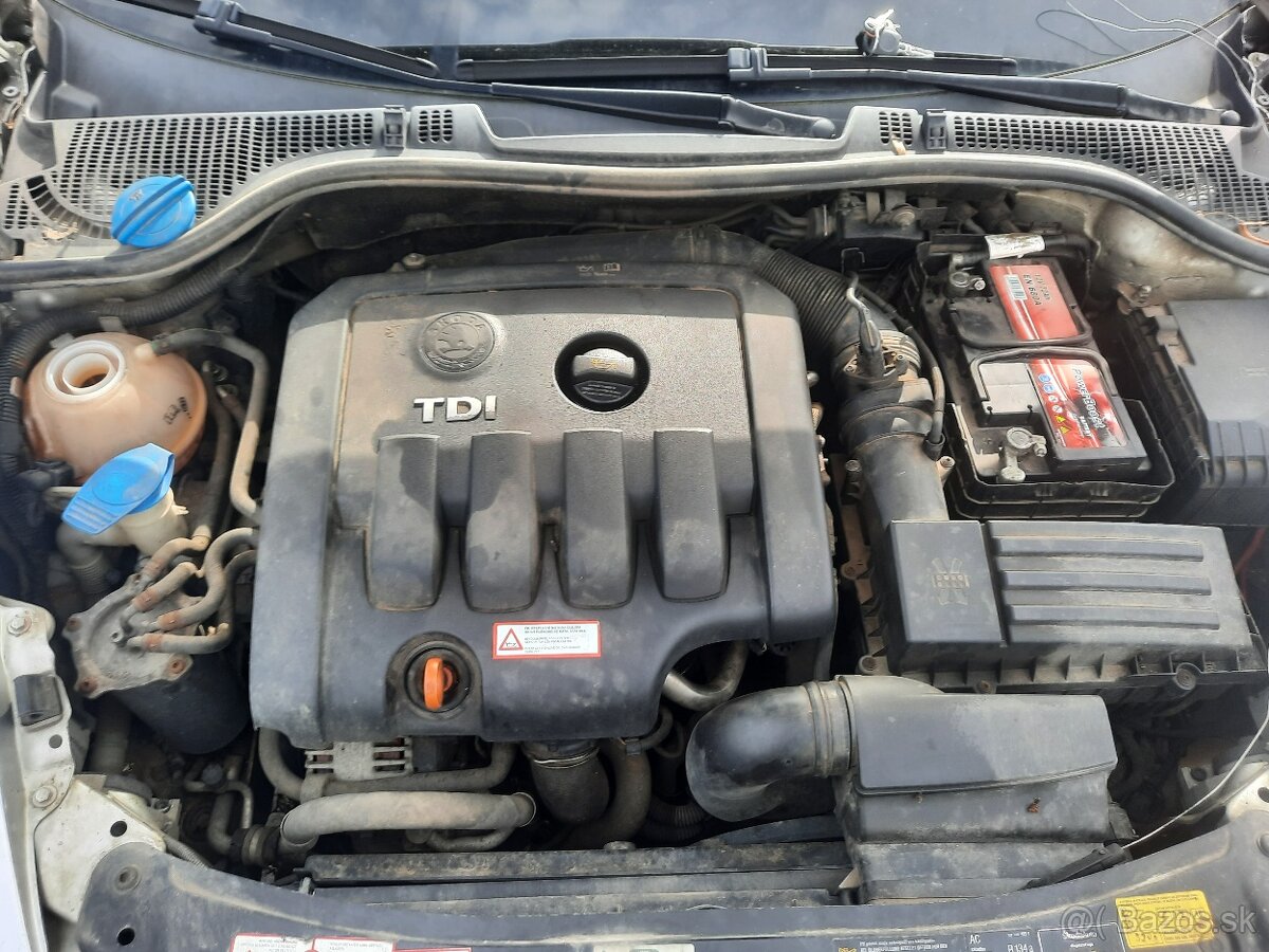 Motor 1,9 tdi 77kw BJB naj.216 000km.