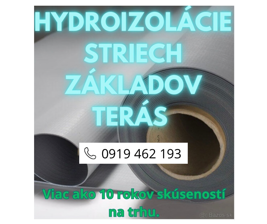 HYDROIZOLÁCIA-STRECHA-ZÁKLADY-BAZÉNY