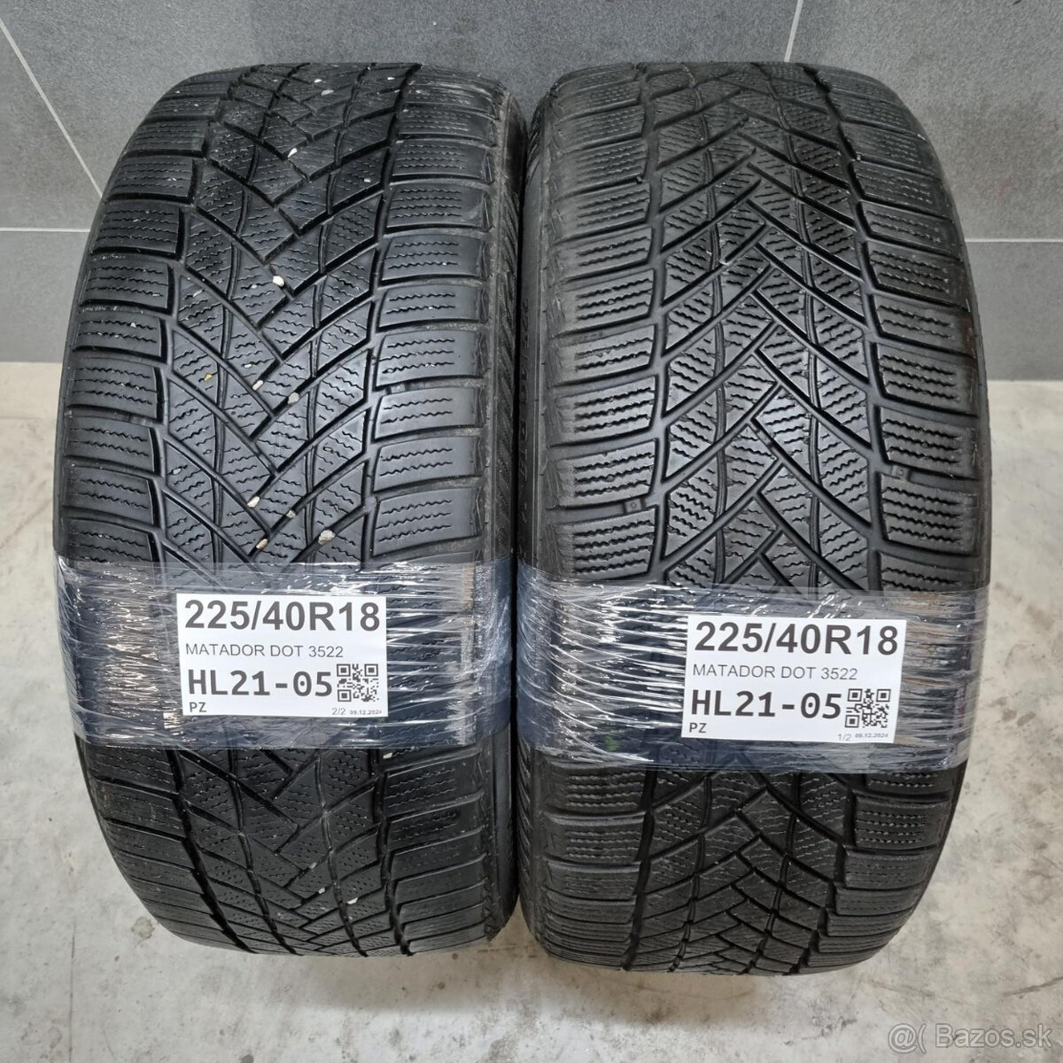 Zimné pneumatiky 225/40 R18 MATADOR DOT3522