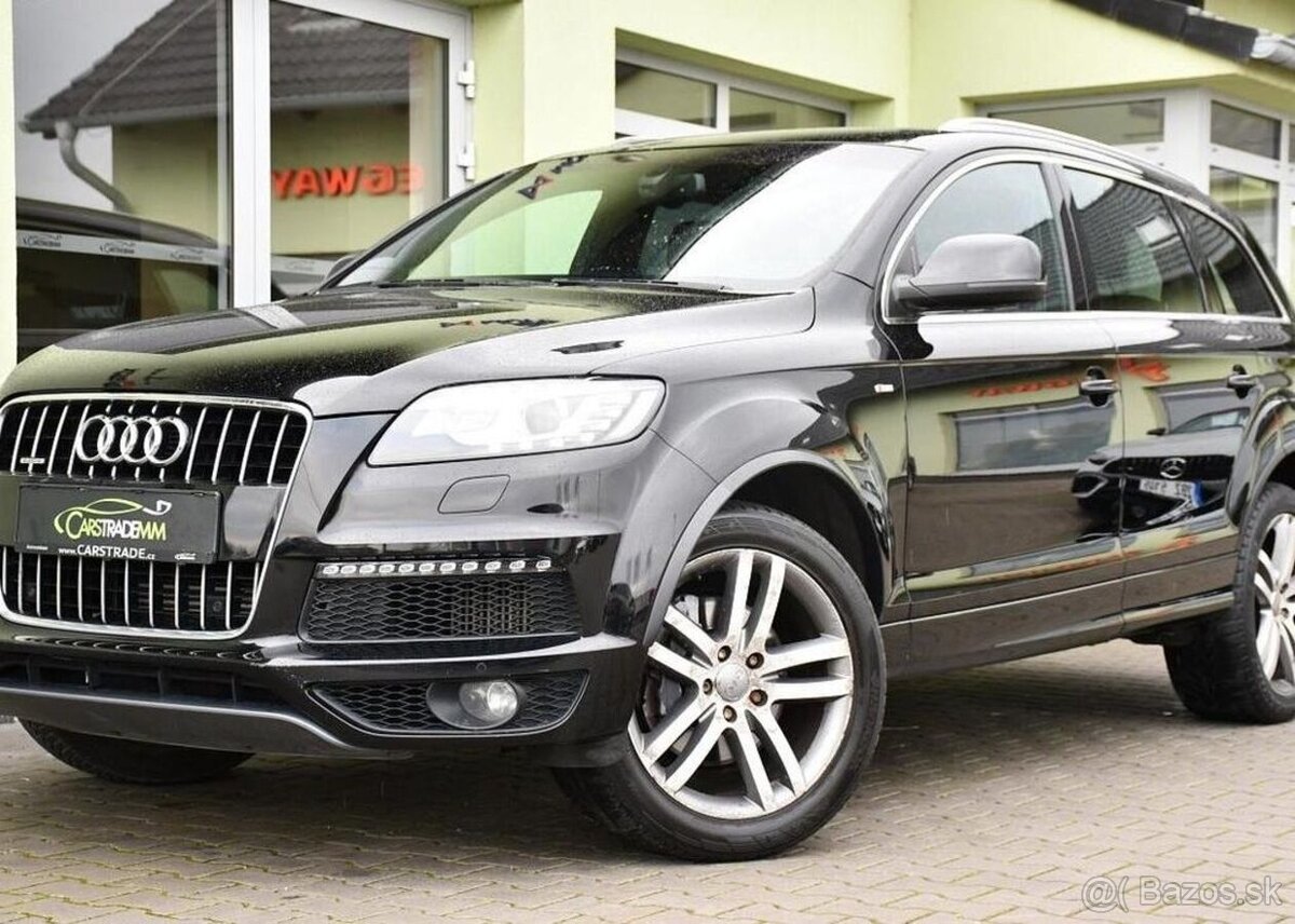 Audi Q7 3.0TDi Q S-LINE NAVI KAMERA ČR 180 kw