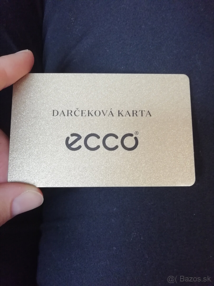 Darčeková poukážka 120 € - obuv ECCO