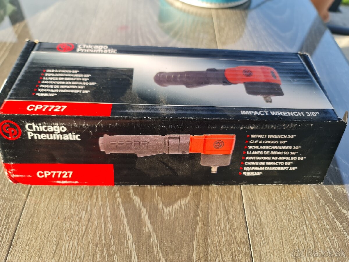 Chicago Pneumatic CP7727 Uhlový rázový uťahovák 3/8”