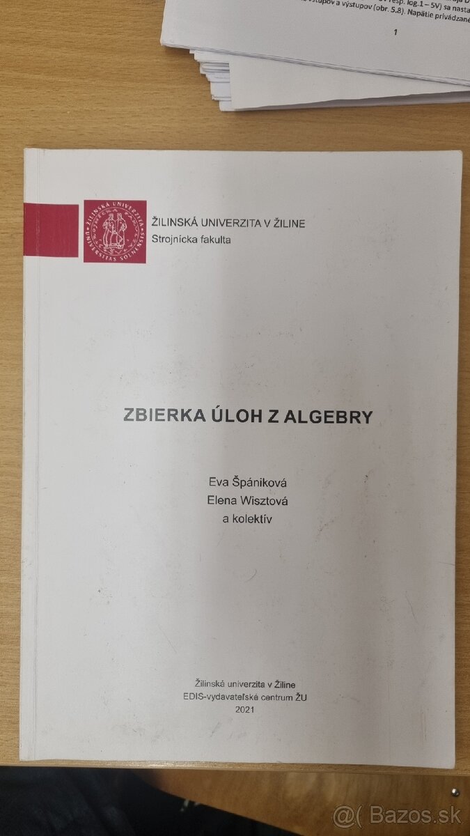 Zbierka úloh z algebry