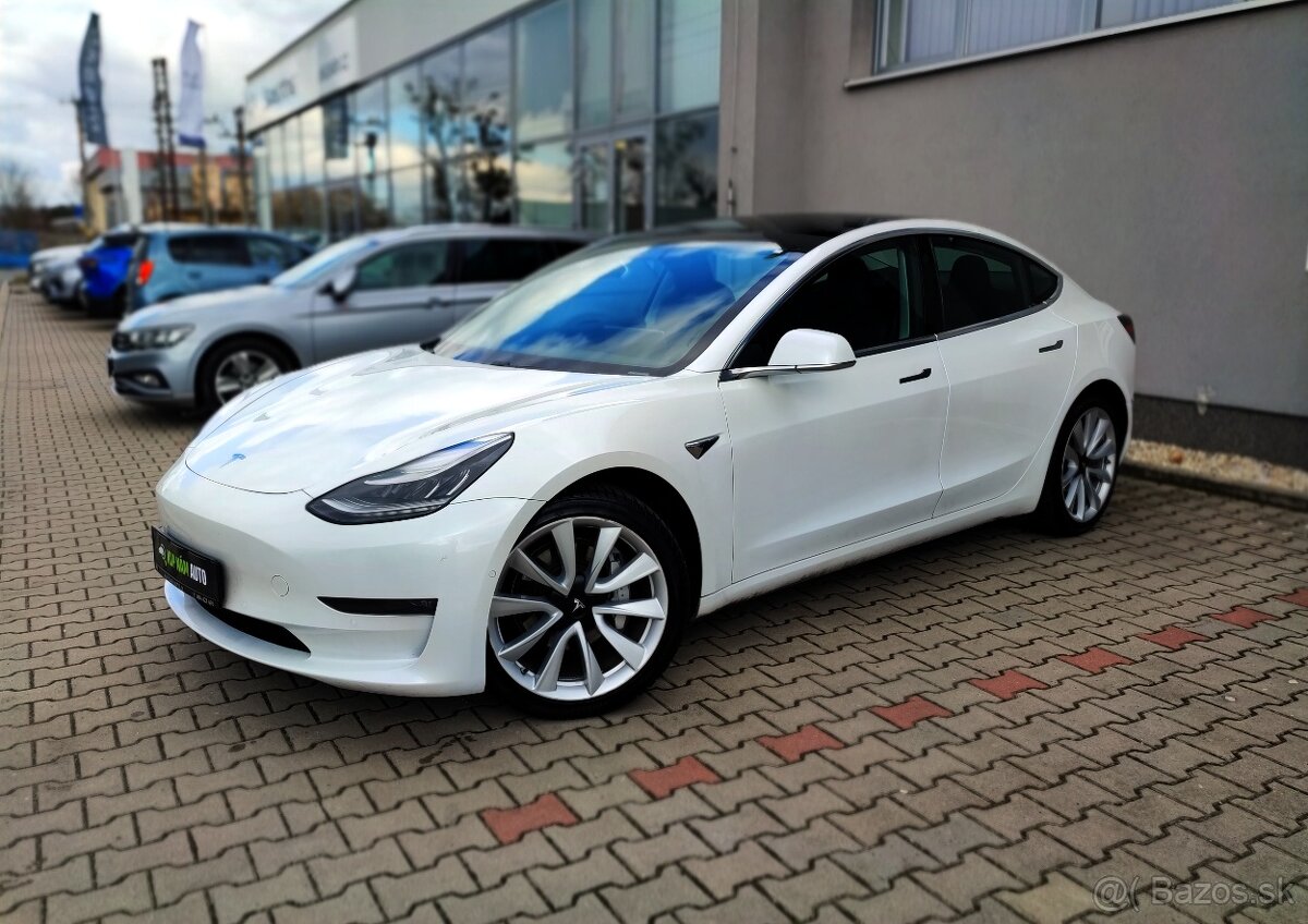 TESLA MODEL 3 LONG RANGE DUAL MOTOR 350KW AWD,ZÁRUKA,1M, DPH