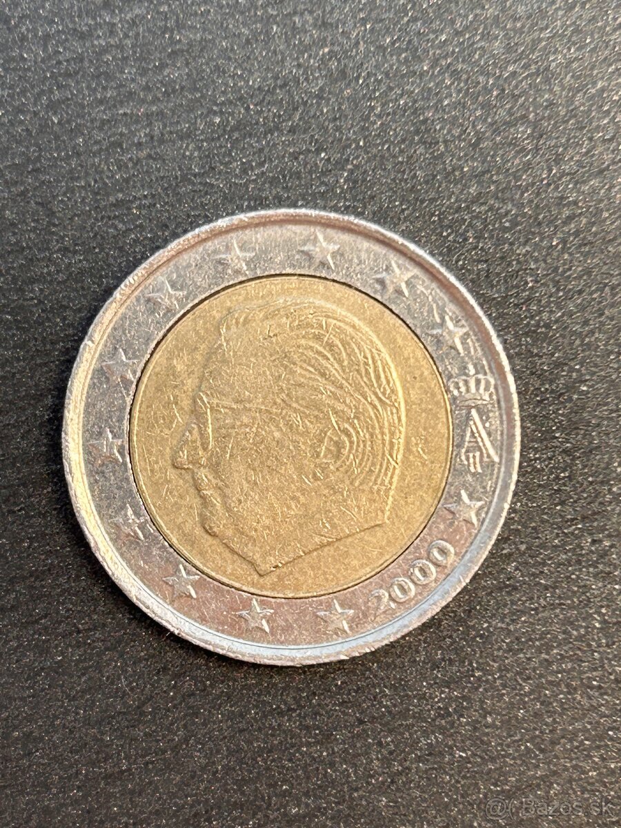 2 EUR Belgicko