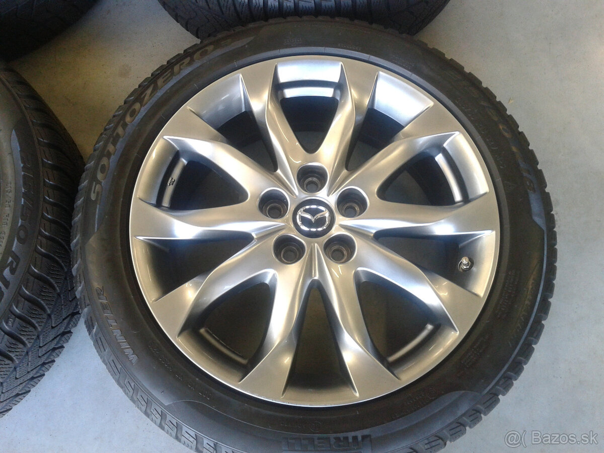 Ponukam Zimne ALU 5x114,3 R18 7J ET50 ORIGINAL MAZDA CX3