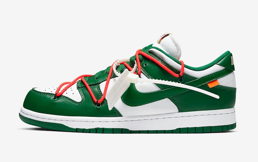 Nike dunk x off white “green”