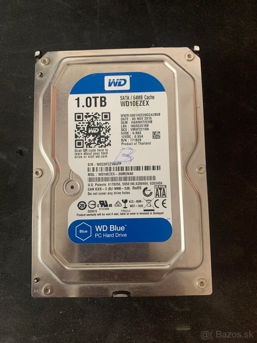 WD BLUE 1.0TB