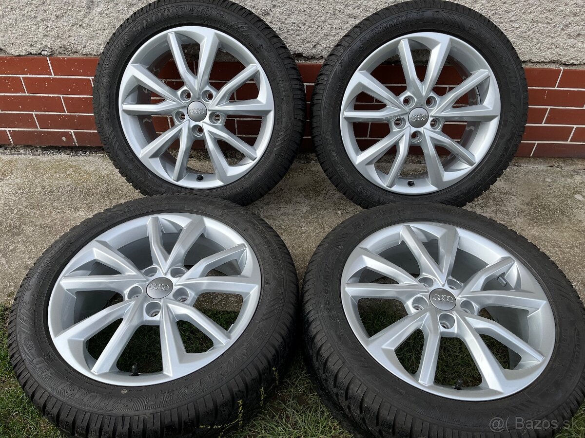 R17 zimná sada 5x112 na Audi/VW/Škoda