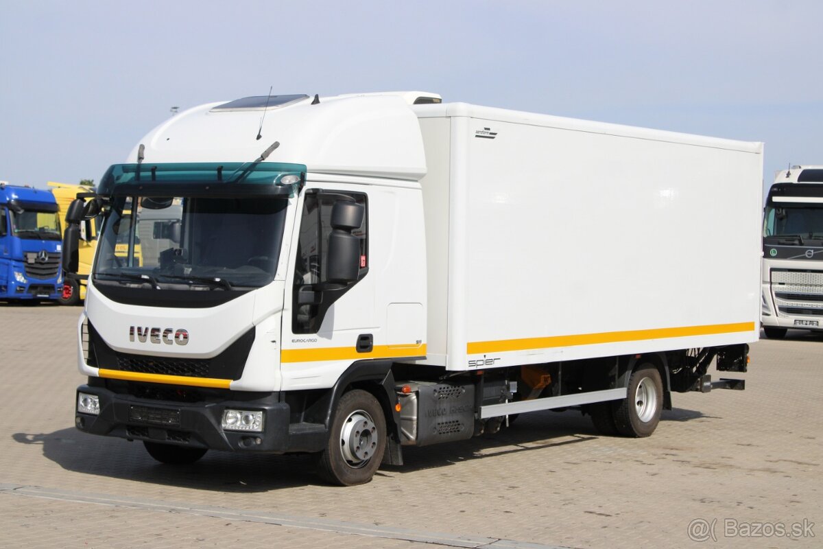 IVECO EUROCARGO 80E210,HYDRAULICKÉ ČELO, KAMERA, PNEU 90%