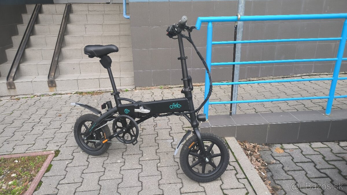 skladací e-bike