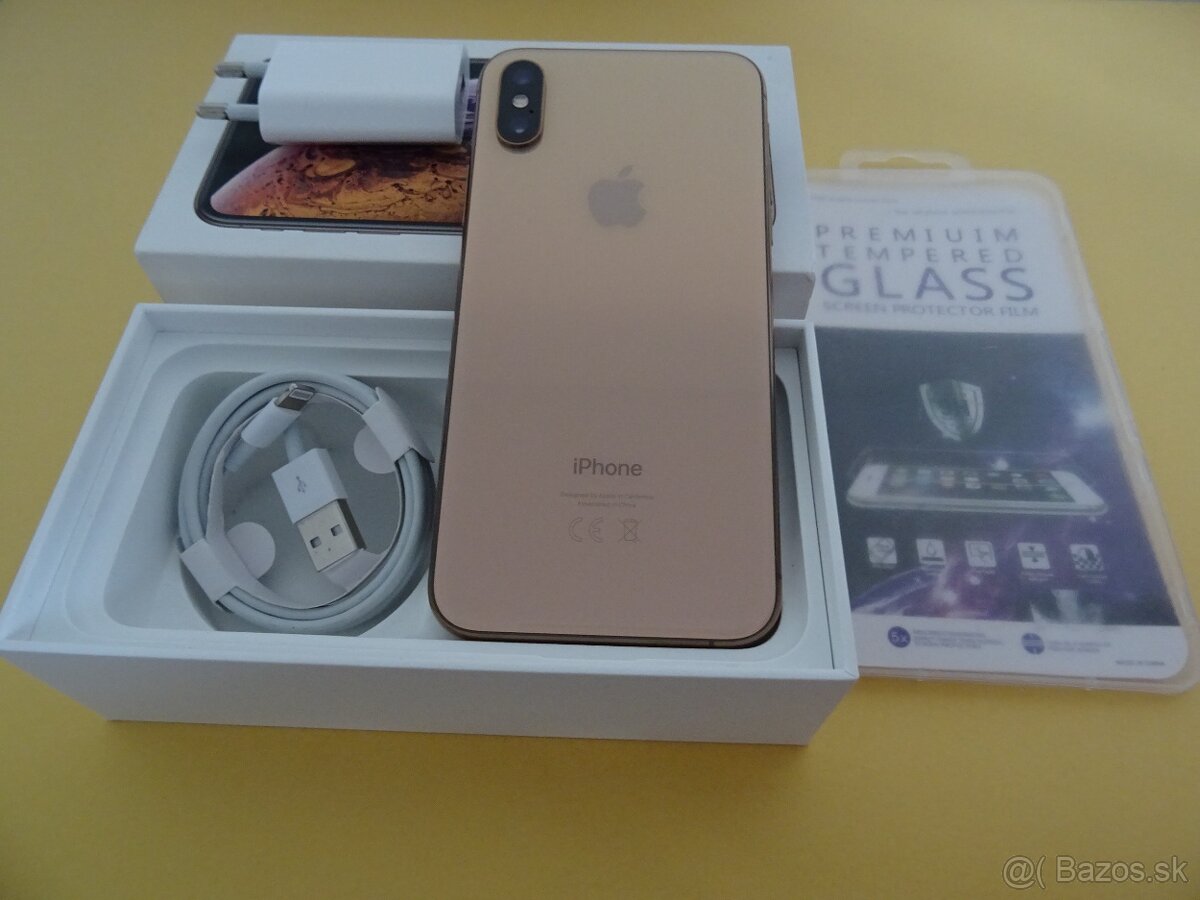 iPhone XS 64GB GOLD - ZÁRUKA 1 ROK