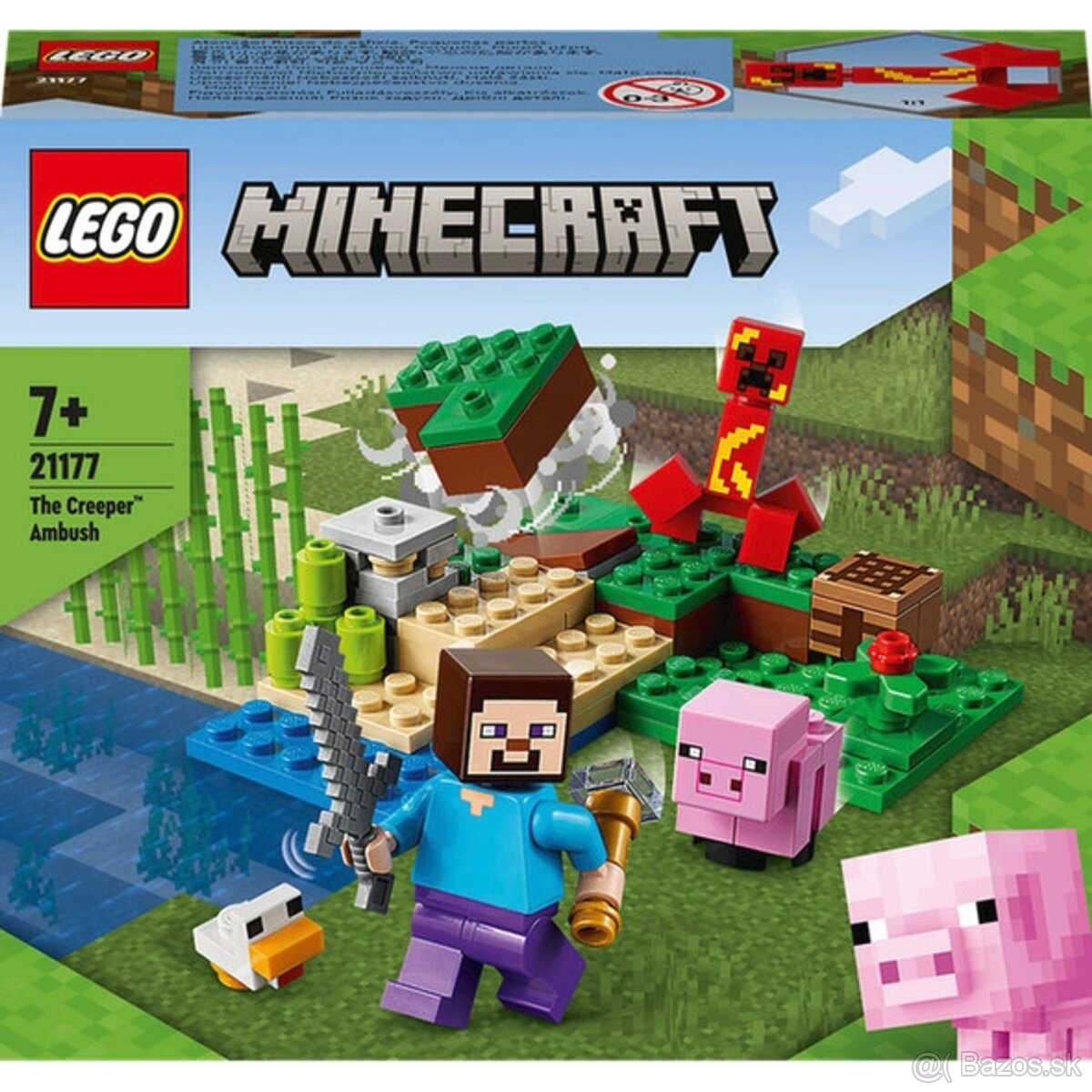 Lego Minecraft 21177 Útok creepera