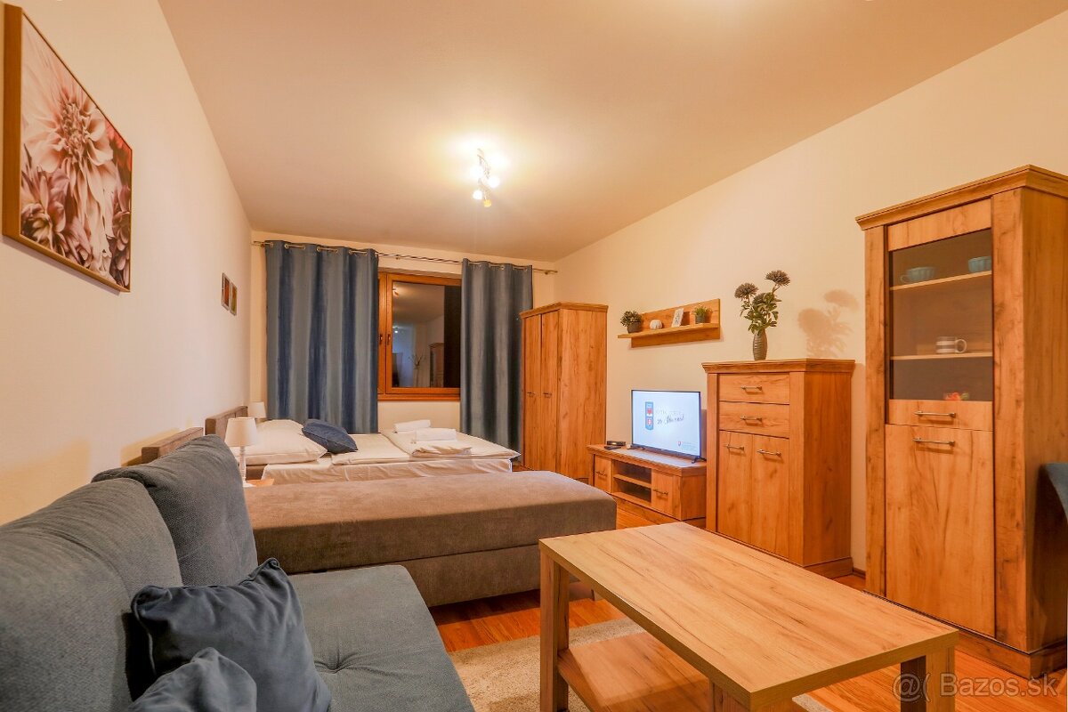 Apartmán až 36 m2 v Hrabovskej doline vo Fatraparku