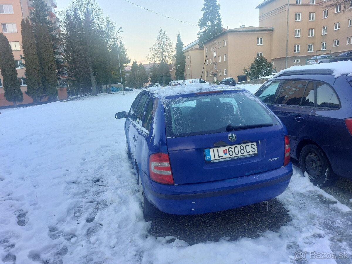 Prodám škoda Fabia 1.2 HTP rv 2006 47kw